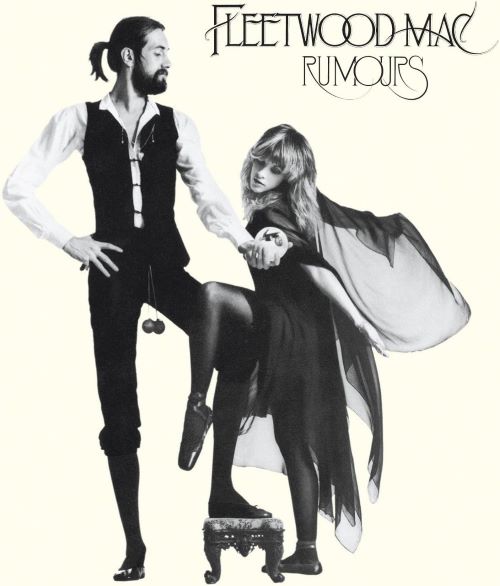 FleetwoodMac posing for their album-Rumours