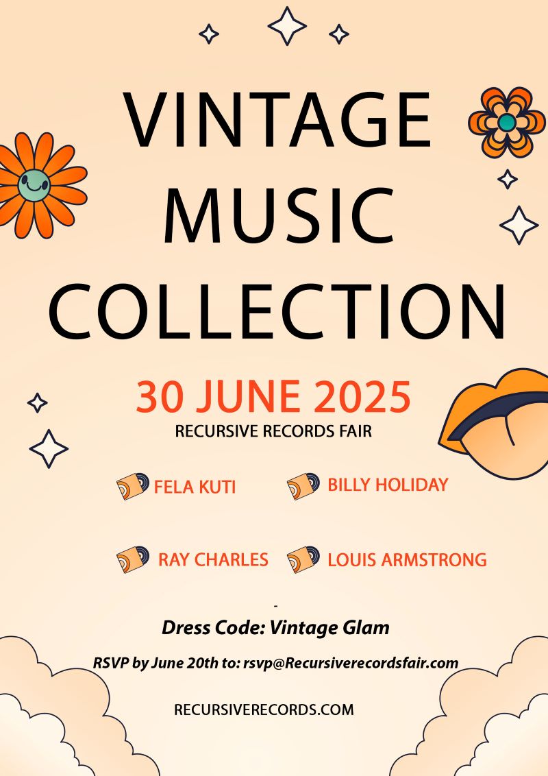 Crowd enjoying music at Recursive Records fair